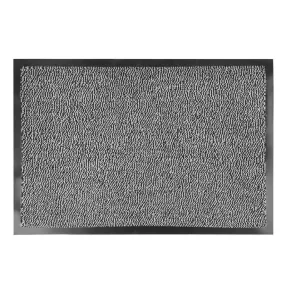 MagicHome lábtörlő - 40 x 60cm, szürke/fekete