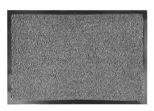 MagicHome lábtörlő - 40 x 60cm, szürke/fekete