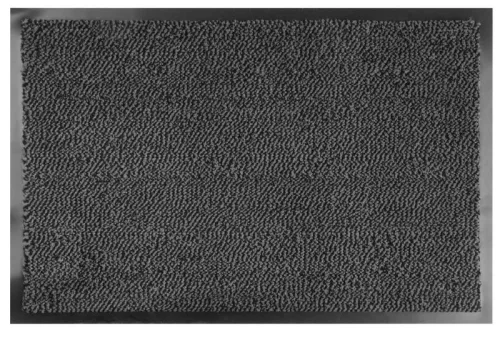 MagicHome CPM 304 lábtörlő - 40 x 60 cm, fekete/szürke