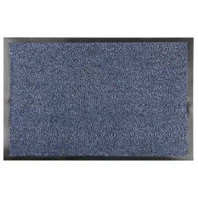 MagicHome CPM 305 lábtörlő - 40 x 60 cm, kék/fekete