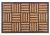 MagicHome RBB 123 Parquets 3 lábtörlő, 40 x 60 cm, barna