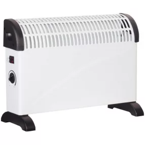   Strend Pro DL01-D STAND elektromos fűtőpanel, fehér, 2000 W