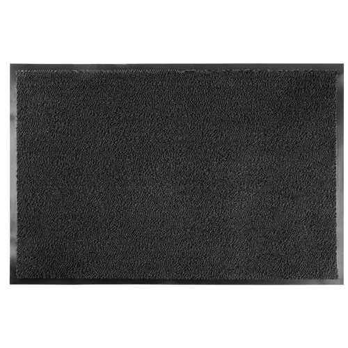 MagicHome CPM 304 lábtörlő - 60 x 90 cm, fekete/szürke