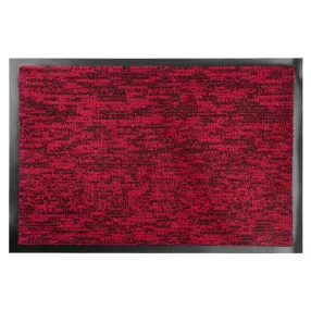 MagicHome CPM lábtörlő - 40 x 60 cm, piros/fekete