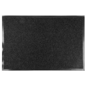 MagicHome TRM 202 lábtörlő - 60 x 90 cm, fekete/fehér