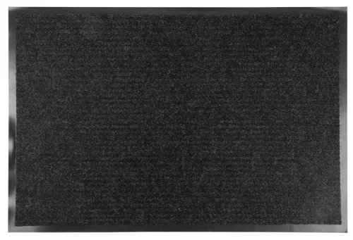 MagicHome TRM 202 lábtörlő - 60 x 90 cm, fekete/fehér
