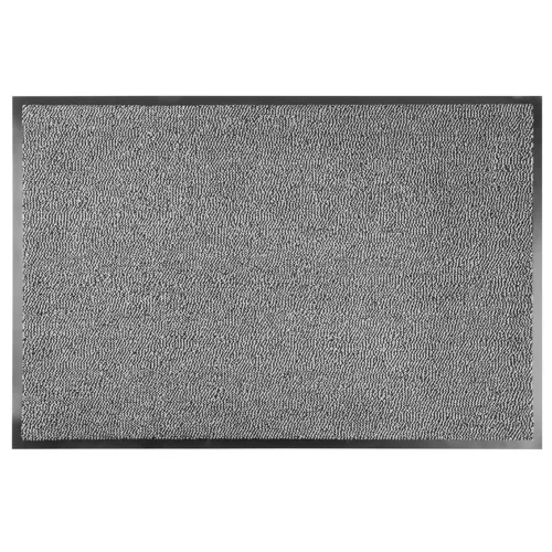 MagicHome lábtörlő - 60 x 90 cm, szürke/fekete