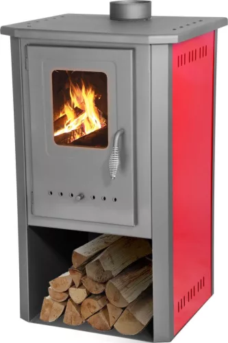 Strend Pro Thalia Pella kályha, piros, 5,4 kW