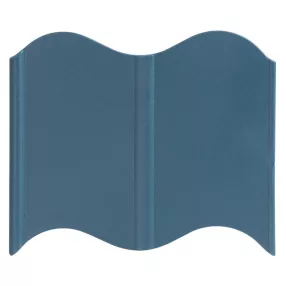   Kerti szegély, Strend Pro Garden LE799, zöld, 16 x 12 cm, összekapcsolható, 510 cm hossz, műanyag, hullámos, 32 panel/csomag