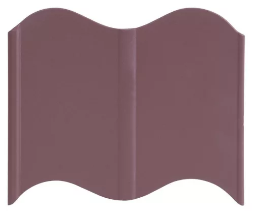 Kerti szegély, Strend Pro Garden LE799, barna, 16 x 12 cm, összekapcsolható, 510 cm hossz, műanyag, hullámos, 32 panel/csomag