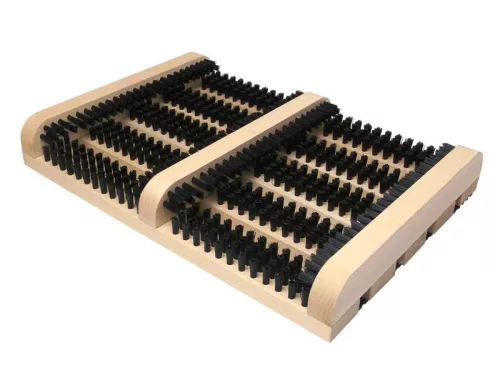 GECO WMN.1 cipőkaparó - 36 x 26 x 5,5 cm, barna