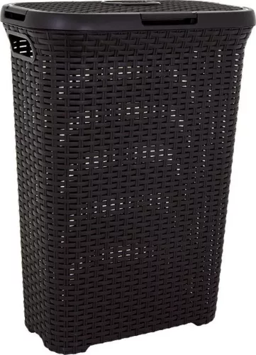 Curver® STYLE szennyestartó kosár - sötétbarna, 40 literes