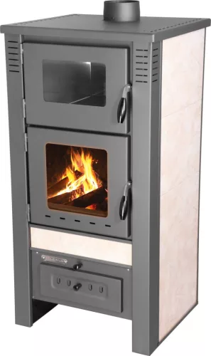 Strend Pro TAURUS kályha sütővel, bézs, 12 kW