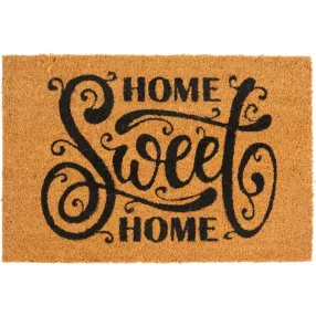   Lábtörlő, MagicHome, Sweet Home felirat, 40 x 60 cm, kókuszrost felület, PVC hátlap, bejárati ajtóhoz