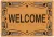 Lábtörlő, MagicHome, vízszintes Welcome felirat, 40 x 60 cm, kókuszrost felület, PVC hátlap, bejárati ajtóhoz