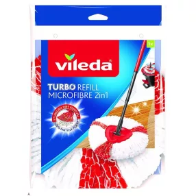 Felmosófej, Vileda Turbo, tartalék fej, 2 az 1-ben