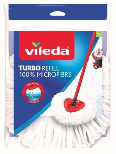 Felmosófej, Vileda Ultramax pótfej, 1 db, mikroszálas, 2 az 1-ben, mosógépben mosható 60 °C-on, minden kemény padlóra