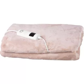   MagicHome elektromos fűthető takaró, bézs, 180 × 130 cm, 9 fokozatú hőmérséklet-szabályozással, időzítő funkcióval (max. 9 óra), puha flanel anyagból, mosógépben mosható