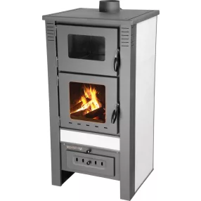 Strend Pro TAURUS kályha sütővel, fehér, 12 kW