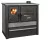 Strend Pro PANONIA fatüzelésű sparhelt, szürke, sütővel, 10,54 kW, 90 × 85 × 51 cm, jobb oldali füstcső kimenet, átmérő: 120 mm