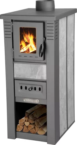 Strend Pro LAVA Ceramic kályha, szürke, 6,5 kW