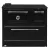 Strend Pro 701-G OMEGA Kuzine fatüzelésű sparhelt, fekete, 9,18 kW, 87 × 51 × 79 cm, bal oldali oldali füstcső kimenet, átmérő: 130 mm