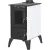 Strend Pro 806 IGLO fatüzelésű kályha, fekete/fehér, 10,69 kW, 53,5 × 42,5 × 73 cm, füstcső átmérő: 130 mm
