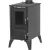 Strend Pro 806 IGLO fatüzelésű kályha, fekete, 10,69 kW, 53,5 × 42,5 × 73 cm, füstcső átmérő: 130 mm
