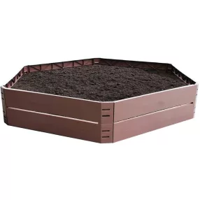   Magaságyás, Strend Pro Garden RB083, 132 x 25 cm, 250 l, polipropilén, 6 részes, kiemelt kivitel