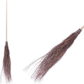 Vesszőseprű, nyírfa, nyéllel