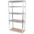 Strend Pro 5 polcos fém/MDF műhelypolc, 180 x 90 x 40 cm, teherbírás: 175 kg/polc