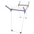 Leifheit 81570 Pegasus 150 Solid Slim ruhaszárító, fehér, 15 m szárítófelülettel, 55 cm szélességgel, 105 cm magas oldalsó szárnyakkal, 2 db EasyClip csipesztartóval, beltéri és kültéri használatra, stabil fém vázzal