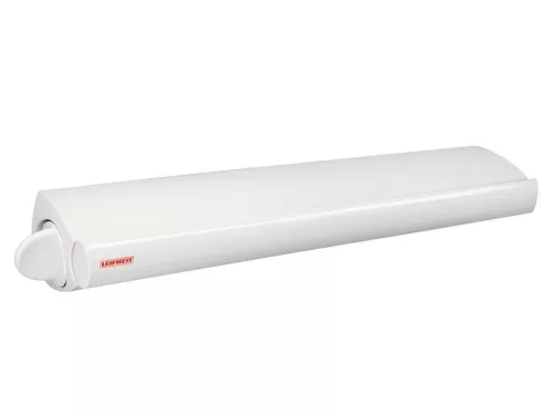 Leifheit 83040 Rollfix 210 Longline fali ruhaszárító, fehér, 21 m szárítófelülettel, akár 4,2 m falak közé felszerelhető kialakítással, automatikus zsinórfelcsévéléssel és reteszelő mechanizmussal