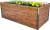 Magaságyás, Strend Pro Garden, 200 × 100 × 77 cm, 3D dizájn, fa mintás, fém, magasított
