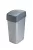Szemeteskuka, Curver Pacific Flip Bin, 45 l, antracit/szürke, 37,6 x 29,4 x 65,3 cm, műanyag, csuklós fedél, kézi nyitás