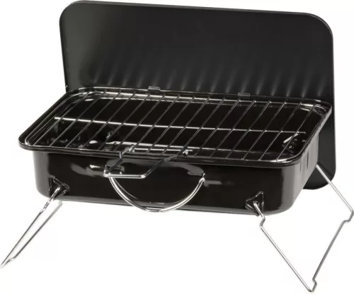 Strend Pro Paolo faszenes grill - fekete - 37 x 27 x 17 cm