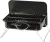 Strend Pro Paolo faszenes grill - fekete - 37 x 27 x 17 cm