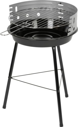Strend Pro Fabio faszenes grill - fekete - 38 x 38 x 55 cm
