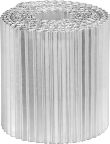 Ágyásszegély, Strend Pro Garden, szürke, 10 cm x 9 m, fém