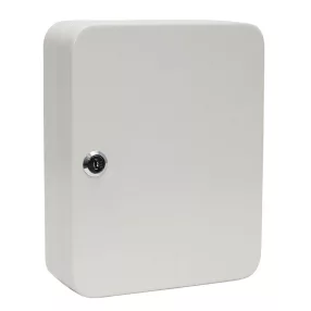   Kulcstartó doboz, Strend Pro KeyBox 314, krémszínű, 30 x 24 x 7,5 cm, 93 kampó, UV-álló festéssel bevont kivitel, falra rögzíthető