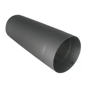   Füstcső, V.A.P.K. HS 1000/120/1,5, fekete, 100 cm / 120 mm, DC01 acéllemez, vastagfalú, lemezvastagság: 1,5 mm