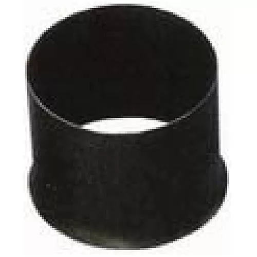 Füstcső csatlakozó, V.A.P.K. HS 160/1,5, fekete, 160 mm, DC01 acéllemez, lemezvastagság: 1,5 mm, téglakéményhez