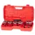 Kézi menetvágó készlet, Strend Pro PP3304.T062, piros, 5 db (3/8", 1/2", 3/4", 1", 5/4") menetvágó fej, racsnis tokmány