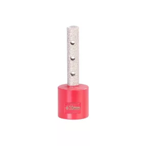   Gyémánt lyukbővítő maró, Strend Pro Premium DM617, 10 mm, M14 menet, G60 szemcseméret, sarokcsiszolóhoz, száraz maráshoz, meglévő lyukak bővítéséhez