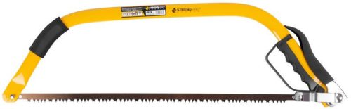 Keretes kerti fűrész, Strend Pro Garden BSW4403G, sárga, 61 cm pengehossz, kétirányú vágás, acél penge, acél keret