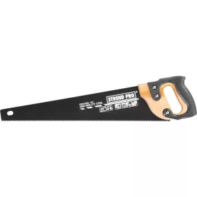   Kerti rókafarkú fűrész, Strend Pro Garden HST181, fekete, 50 cm pengehossz, teflonbevonatú acél penge, fa gumírozott fogantyú