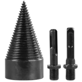   Fahasító kúp, Strend Pro, 50 mm, 2 db adapterrel (SDS Plus, 1/2" hatlap), keményfém acél, tartós, fához