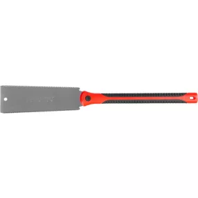   Japán húzófűrész, Strend Pro Premium ComfortGrip DL230, 23 cm pengehossz, acél penge, gumírozott fogantyú, kétoldalas, finom vágásokhoz