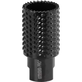   Reszelő, Strend Pro RSP40, fekete, 30 mm, sarokcsiszolóhoz, M14 menet, henger alakú, faanyaghoz