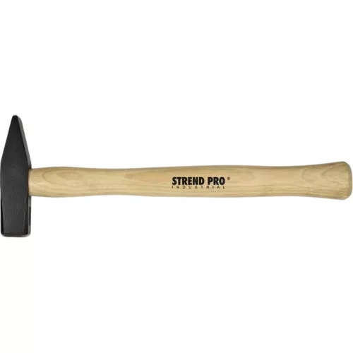 Lakatoskalapács, Strend Pro Industrial LH411, fekete, 5000 g, fa nyél, acél fej, lapos/hegyes